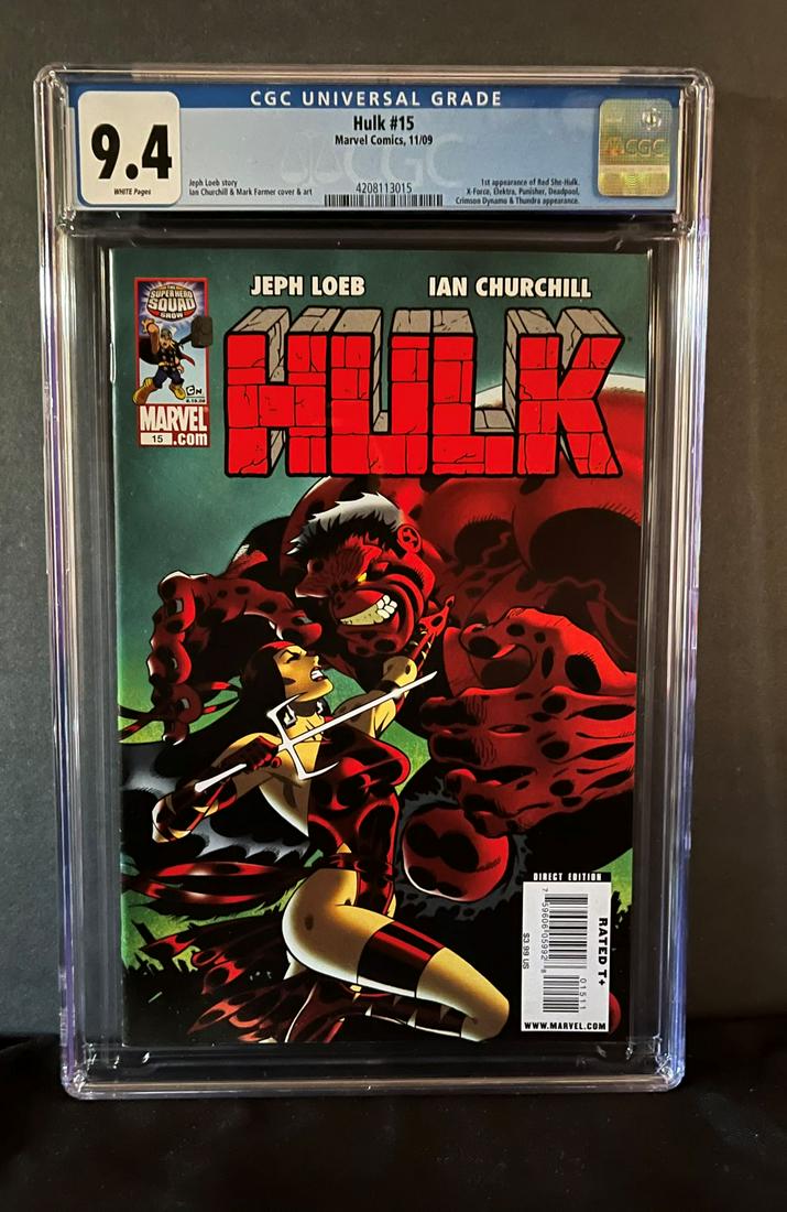 Hulk 15 CGC 9.4 (1 of 1)