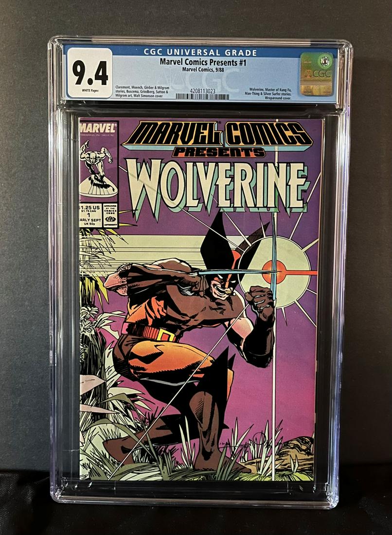 Marvel Comics Presents 1 CGC 9.4 (1 of 1)