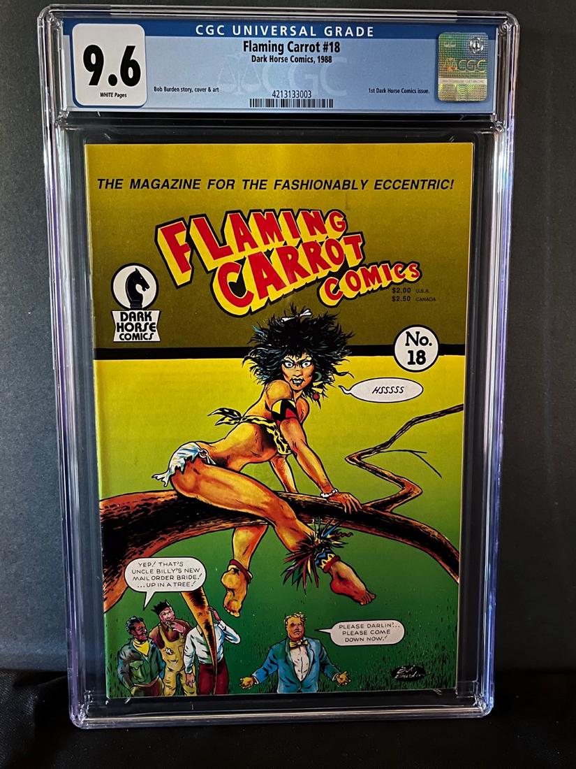 Flaming Carrot 18 CGC 9.6 (1 of 1)