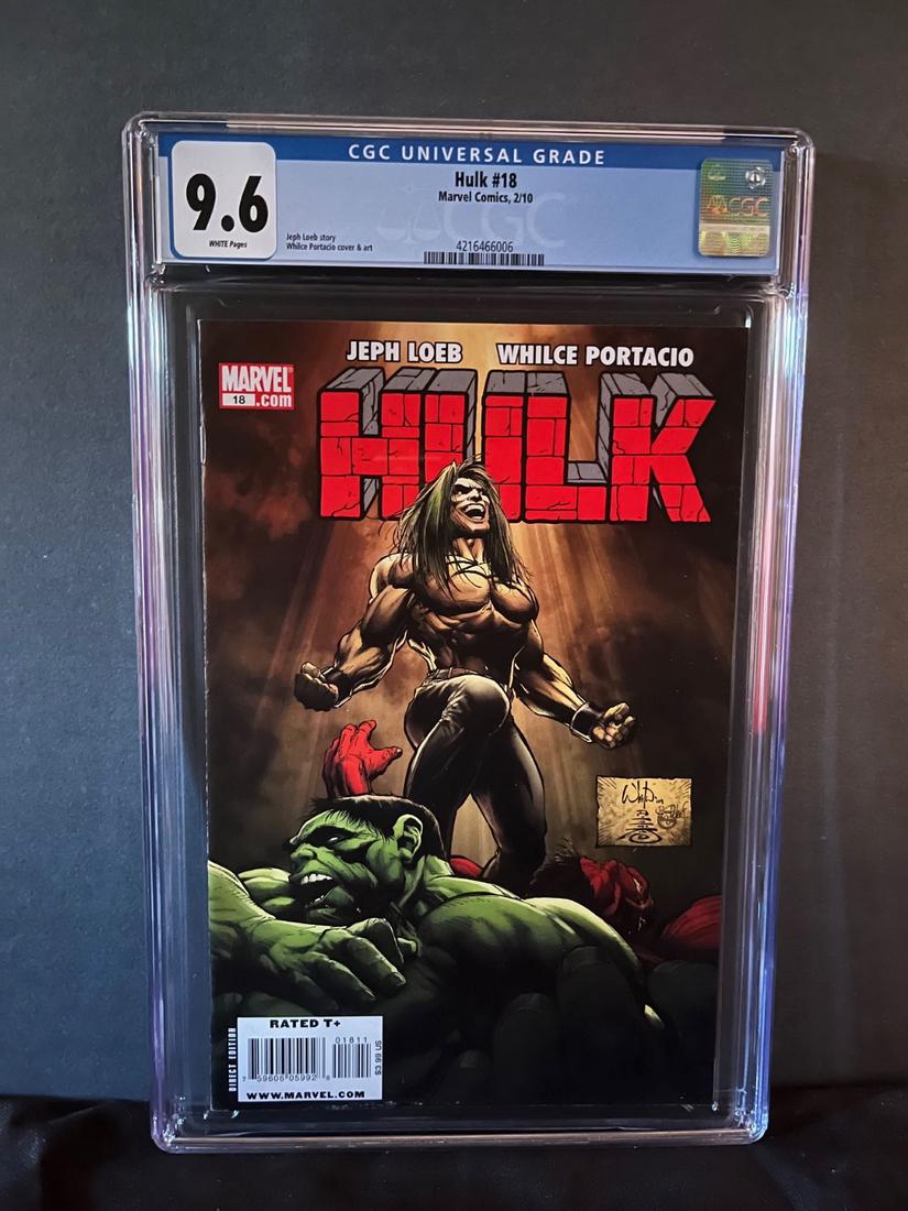 Hulk 18 CGC 9.6 (1 of 1)