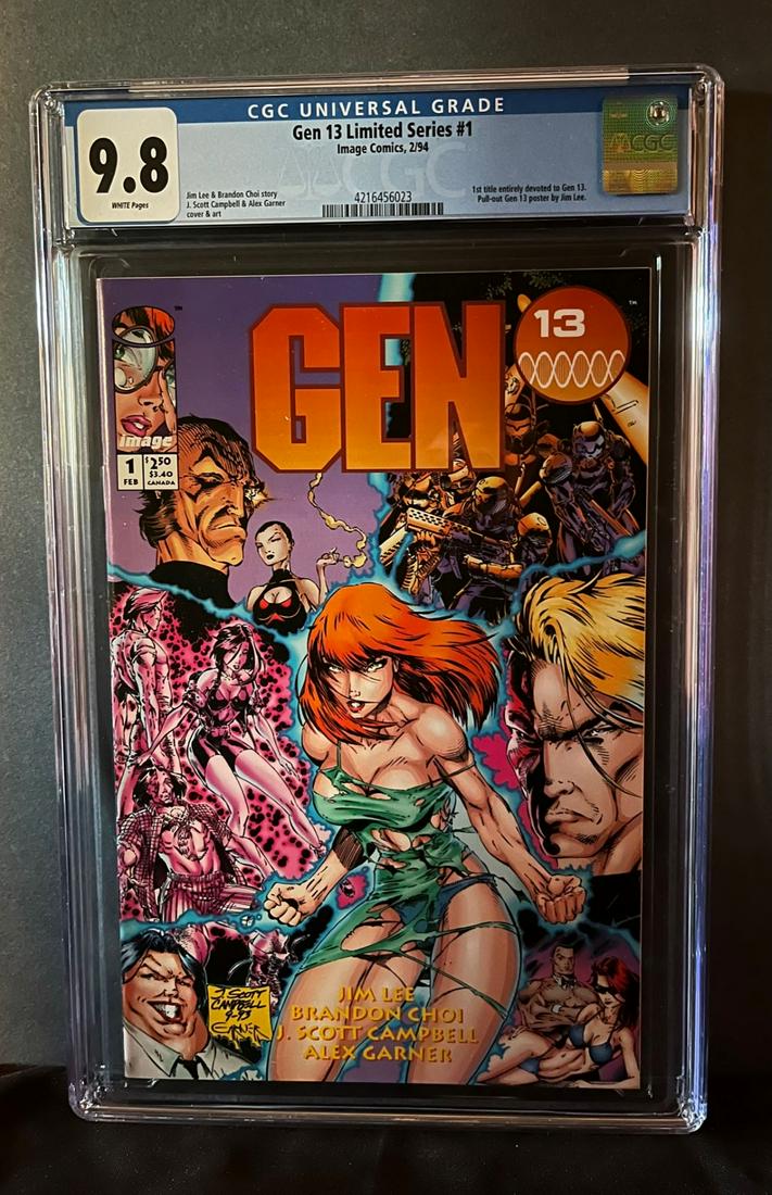 Gen 13 Limited Series 1 CGC 9.8 (1 of 1)