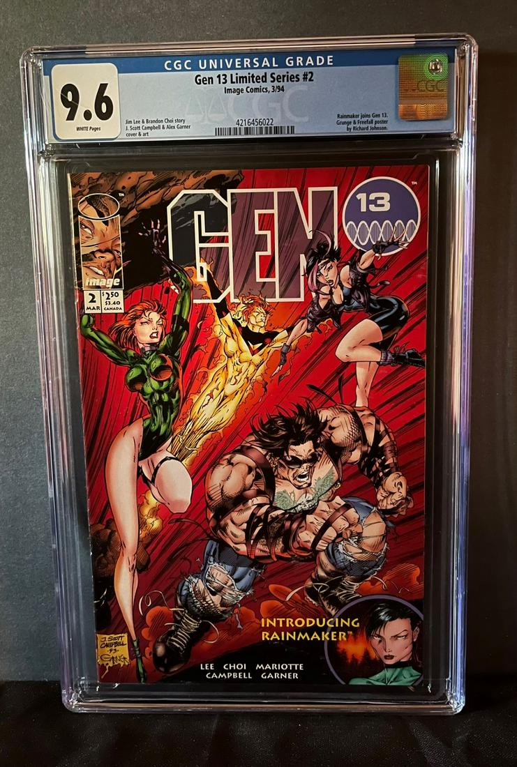 Gen 13 Limited Series 2 CGC 9.6 (1 of 1)