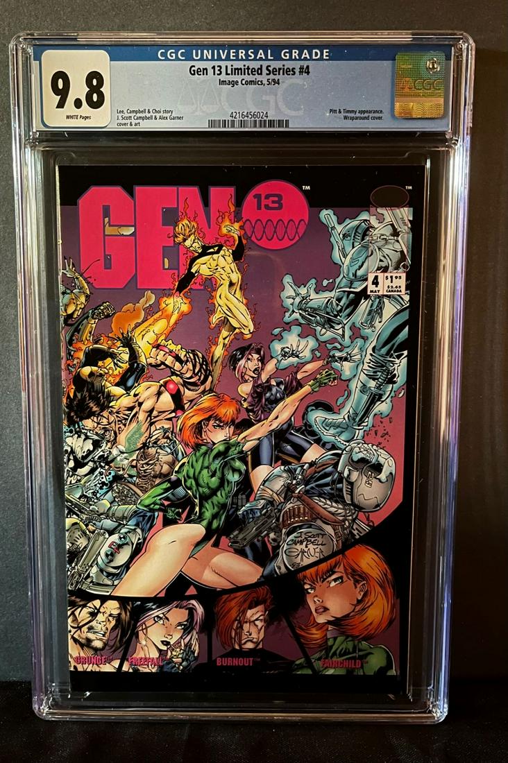 Gen 13 Limited Series 4 CGC 9.8 (1 of 1)