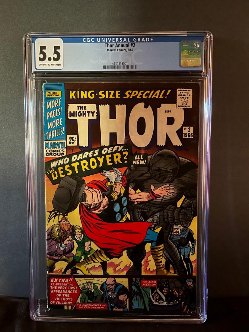 Thor Annual 2 CGC 5.5 (1 of 1)