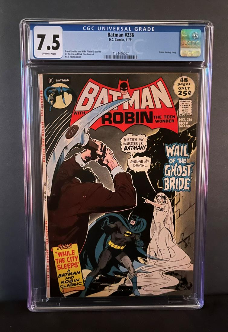 Batman 236 CGC 7.5 (1 of 1)
