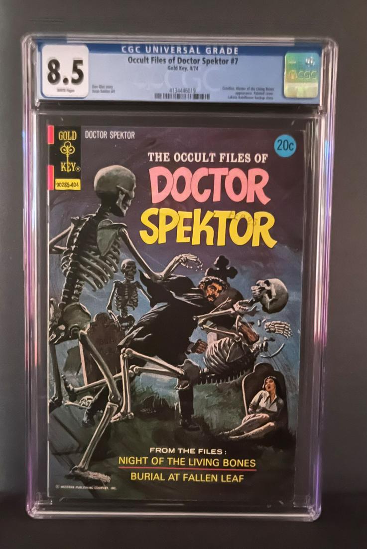 Occult Files of Doctor Spektor 7 CGC 8.5 (1 of 1)