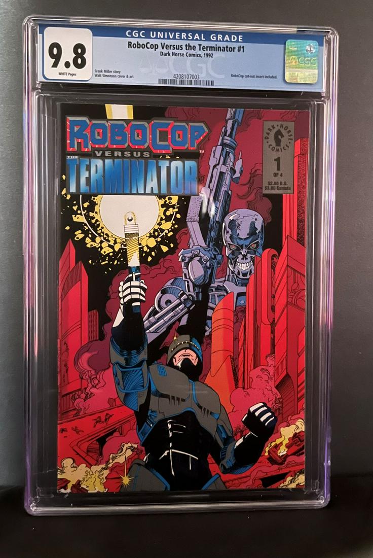 Robocop vs. Terminator 1 CGC 9.8 (1 of 1)