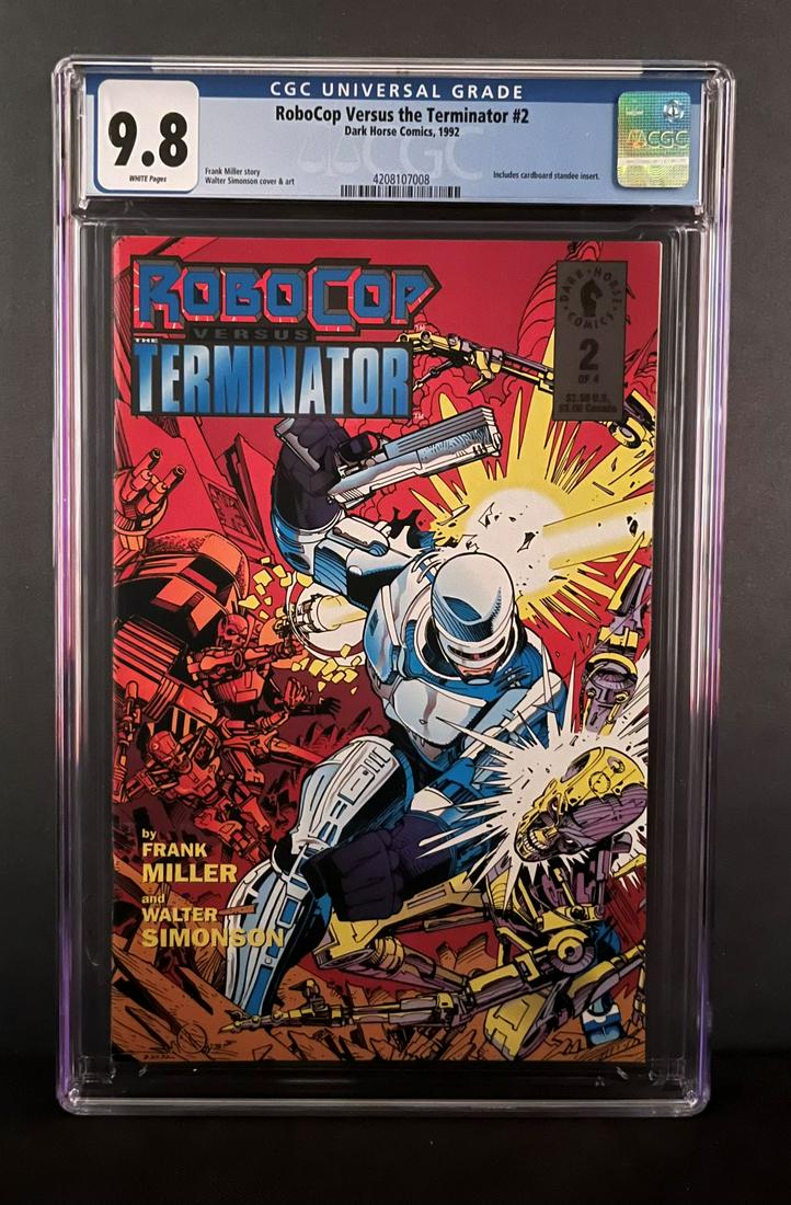 Robocop vs. terminator 2 CGC 9.8 (1 of 1)