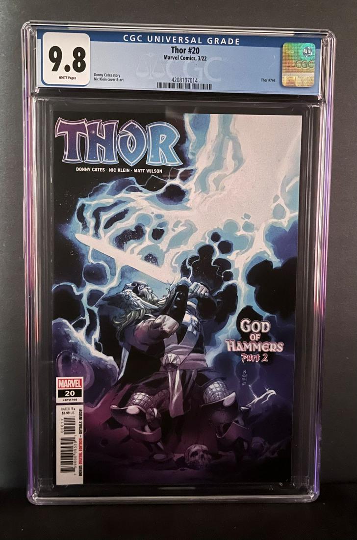 Thor 20 CGC 9.8 (1 of 1)