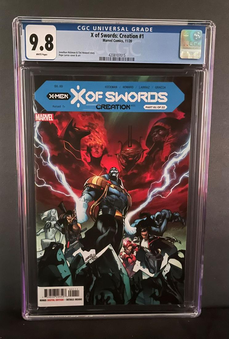 X of swords creation 1 CGC 9.8 (1 of 1)