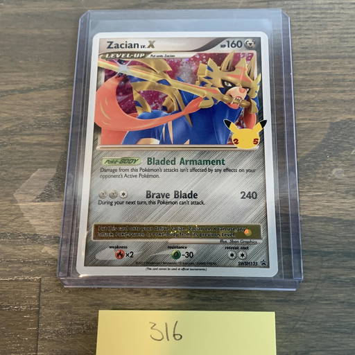 Zacian Lv. X Pokemon Card