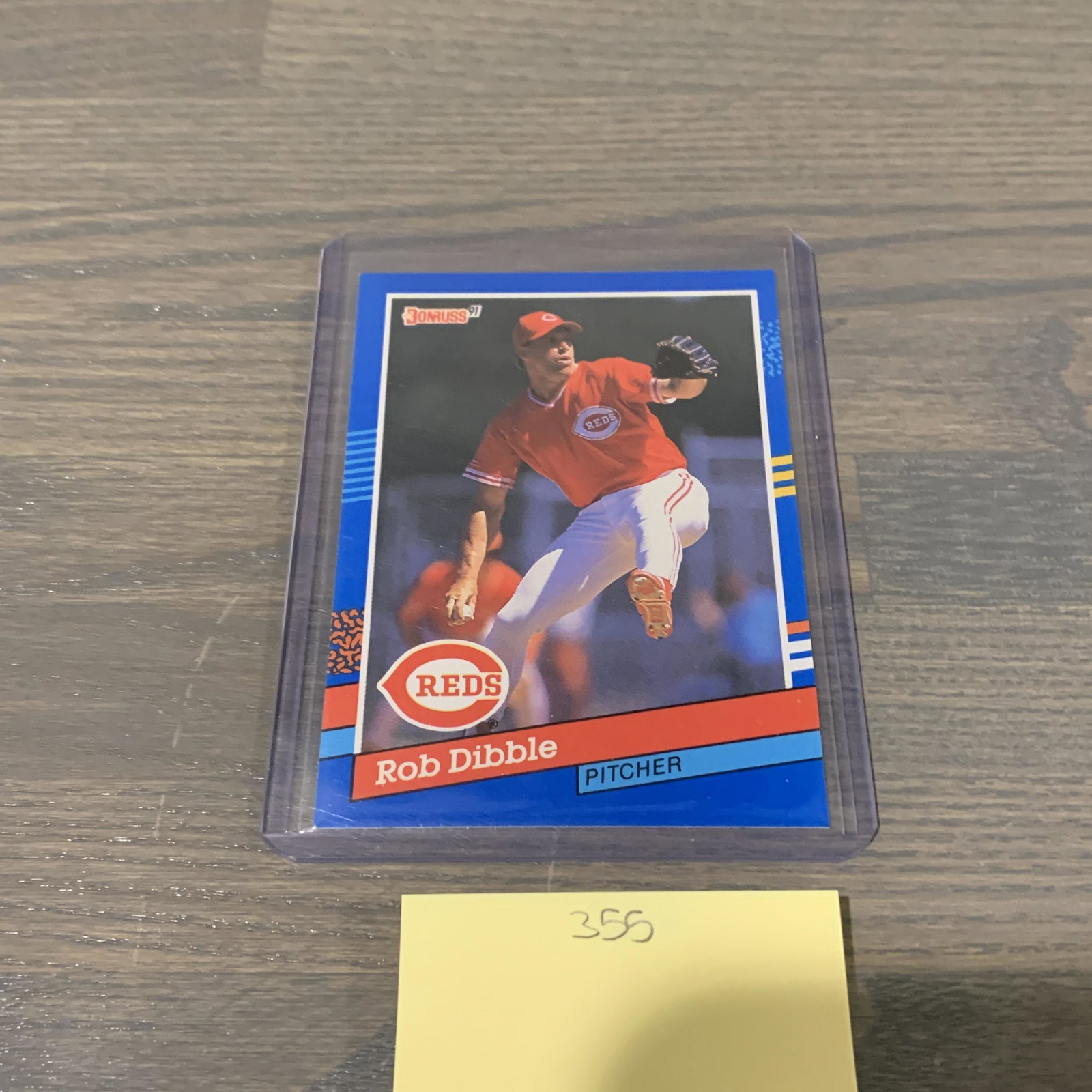 Rob Dibble Baseball card.: Rob Dibble Baseball card. Donruss #321. See photos for condition.