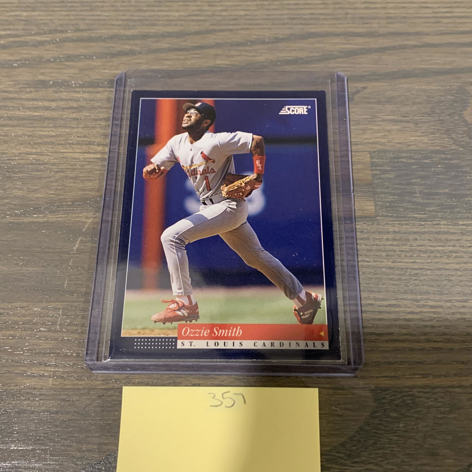 Ozzie Smith Baseball Card (1 of 2)