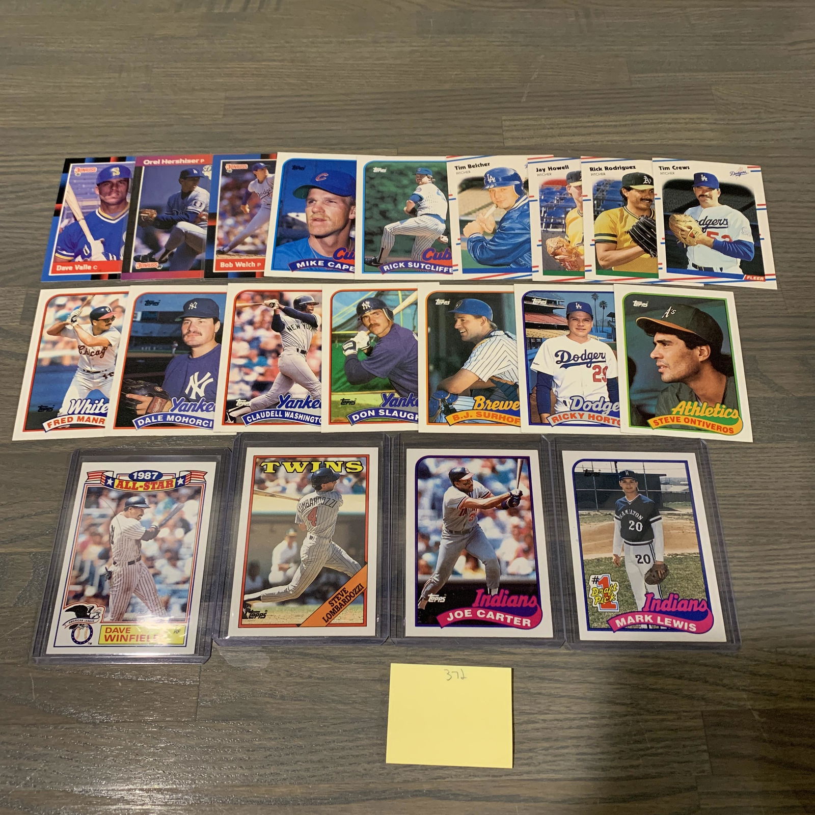 80s Baseball Card lot. (1 of 1)