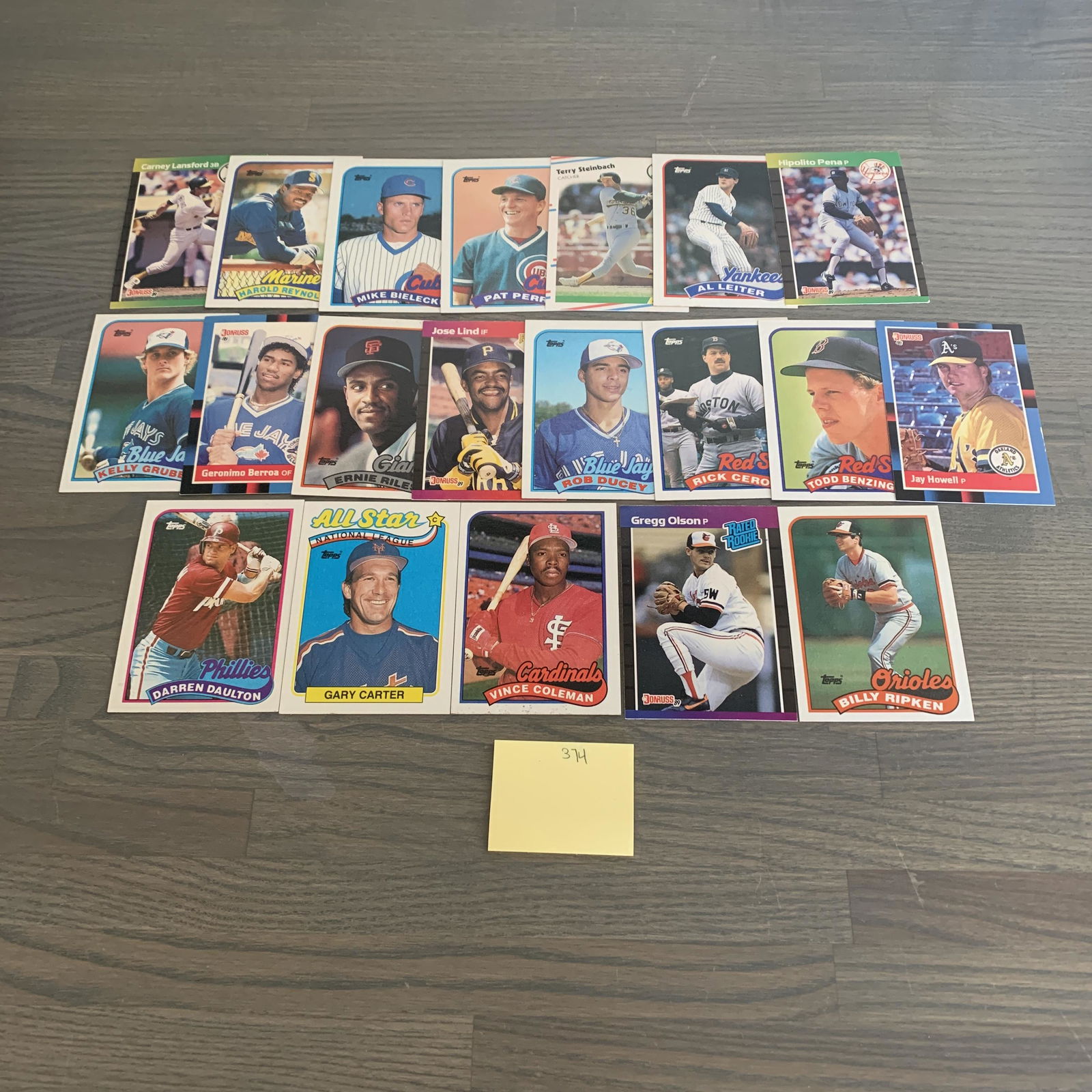 80s Baseball Card lot. (1 of 1)