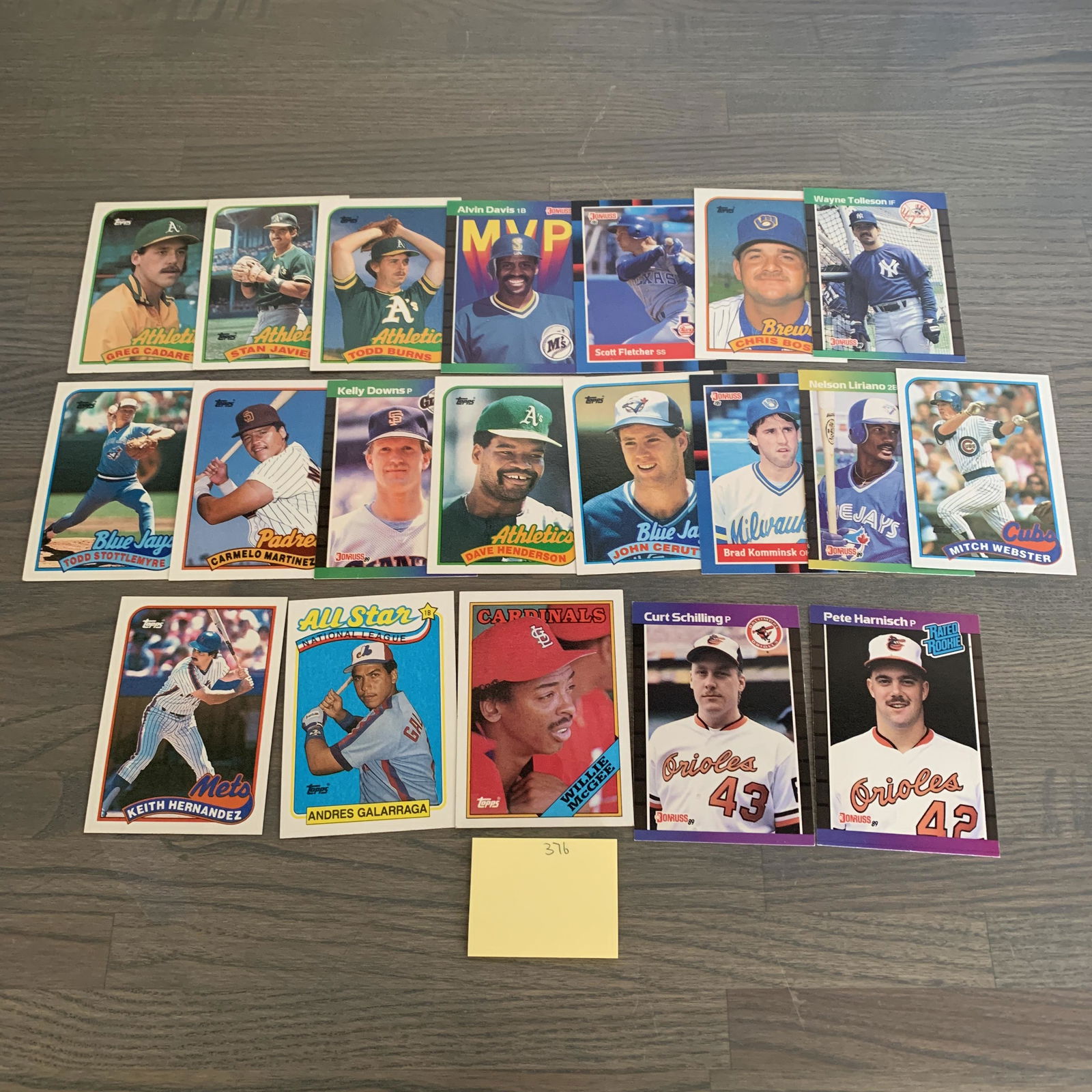 80s Baseball Card lot. (1 of 1)