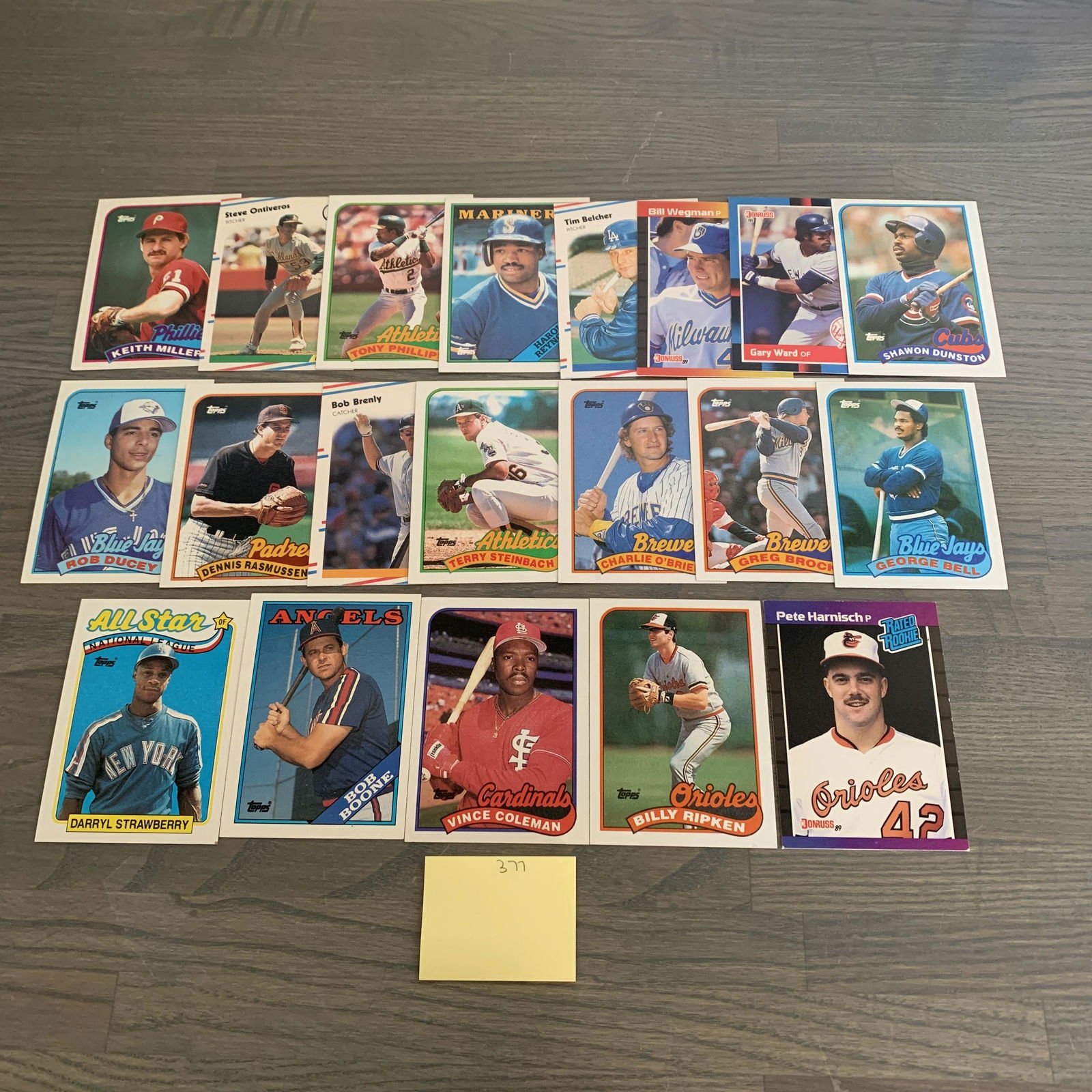80s Baseball Card lot. (1 of 1)