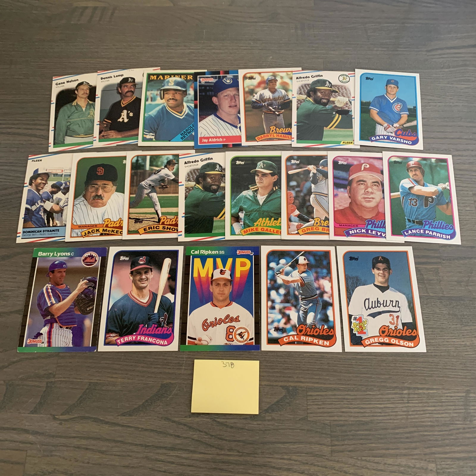 80s Baseball Card lot. (1 of 1)