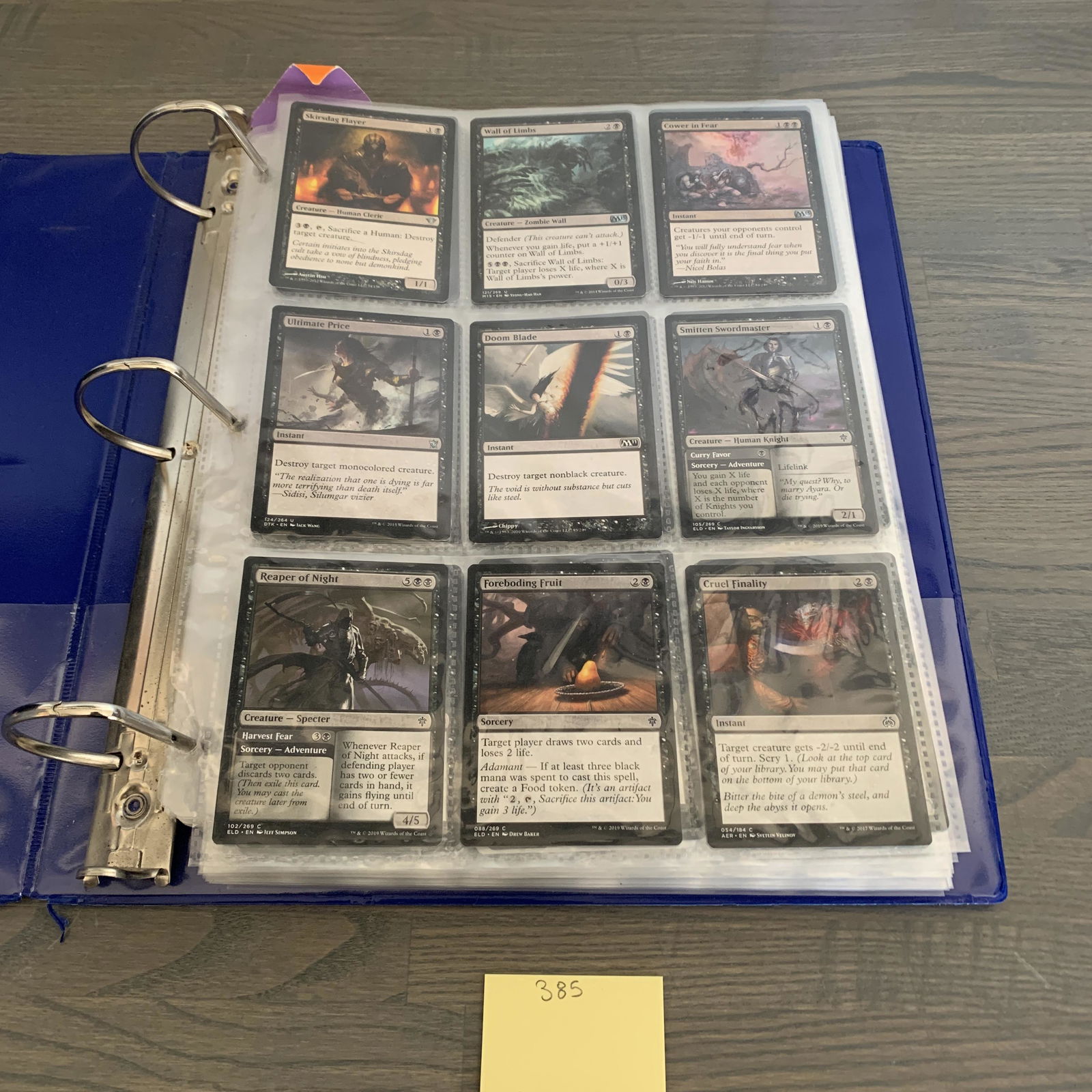 Magic the Gathering Cards binder (1 of 8)