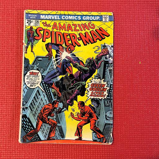 Amazing Spider-man 136: We are Veteran Owned and Operated and we do in-house shipping for all items! Please see photos for condition.
