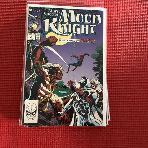 Marc Spector Moon Knight Lot w/Newsstands (1 of 3)