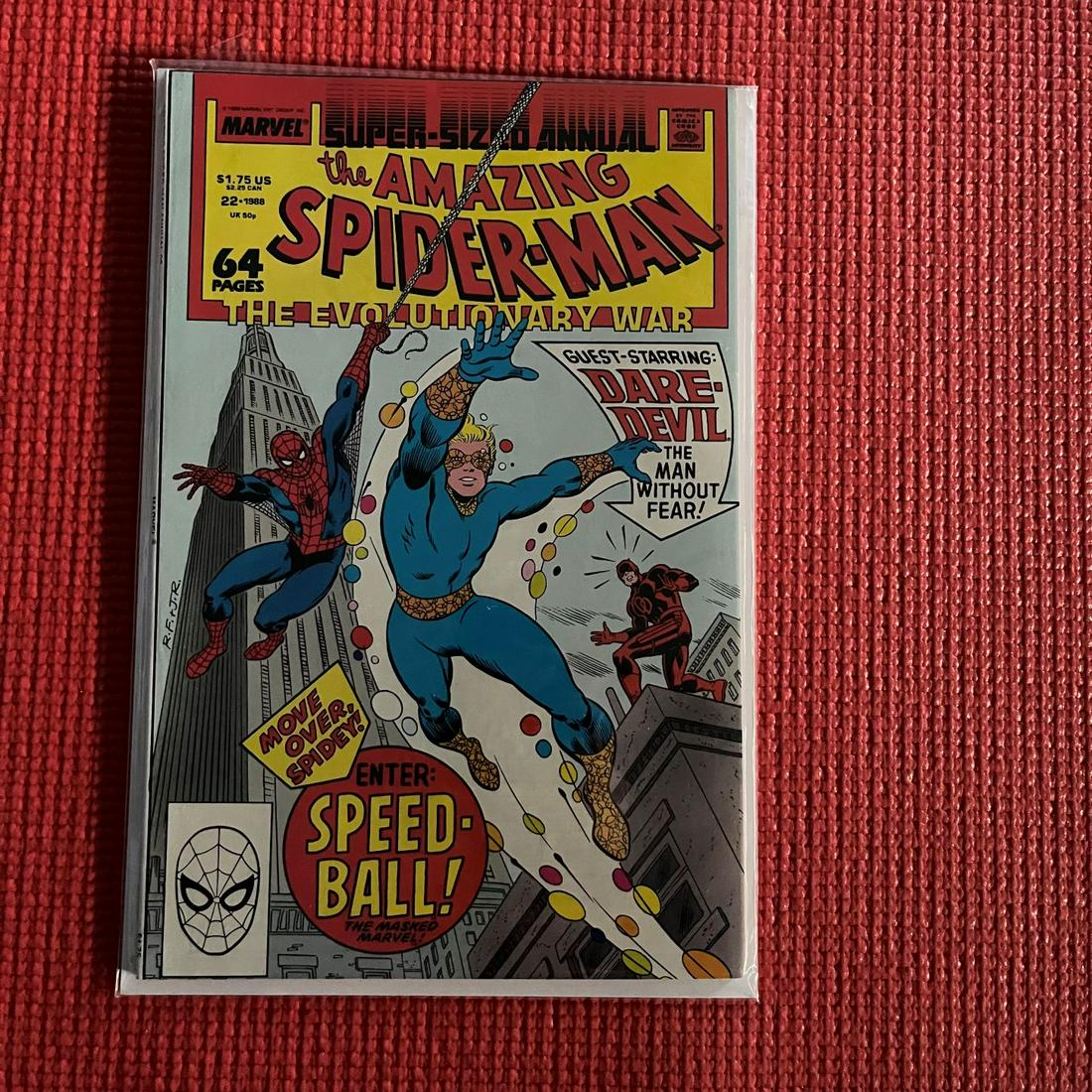 Amazing Spider-man 22 1st app Speed-Ball: We are Veteran Owned and Operated and we do in-house shipping for all items! Please see photos for condition.