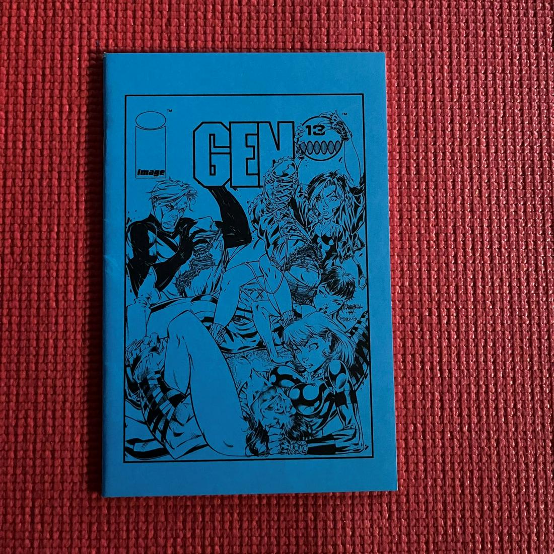 Gen 13 Blue Ashcan #0 Limited!: We are Veteran Owned and Operated and we do in-house shipping for all items! Please see photos for condition.