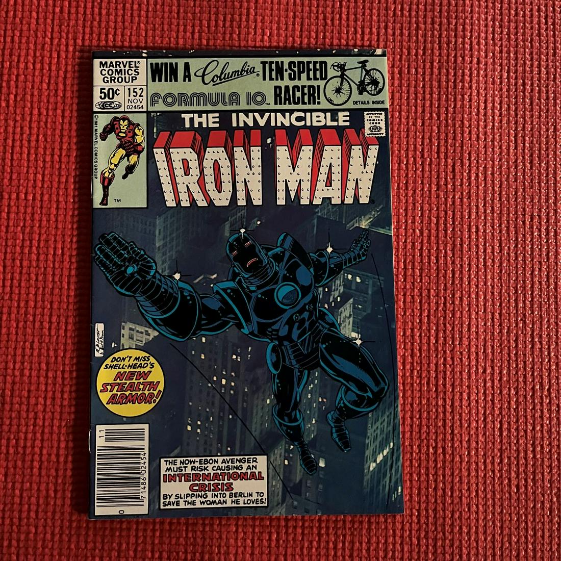 Iron man 152 Key! 1st stealth armor (1 of 2)