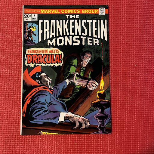 Frankenstein 8 Marvel Bronze Age Horro
