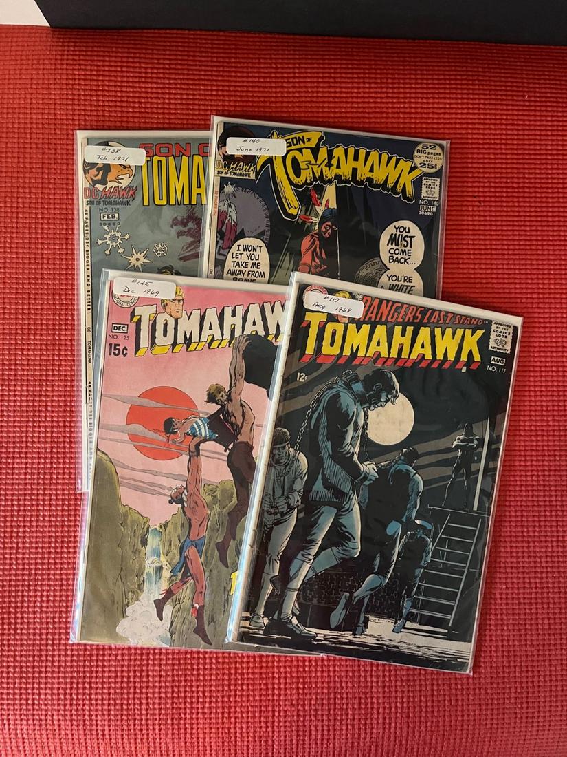 Tomahawk 4 comic lot (1 of 1)