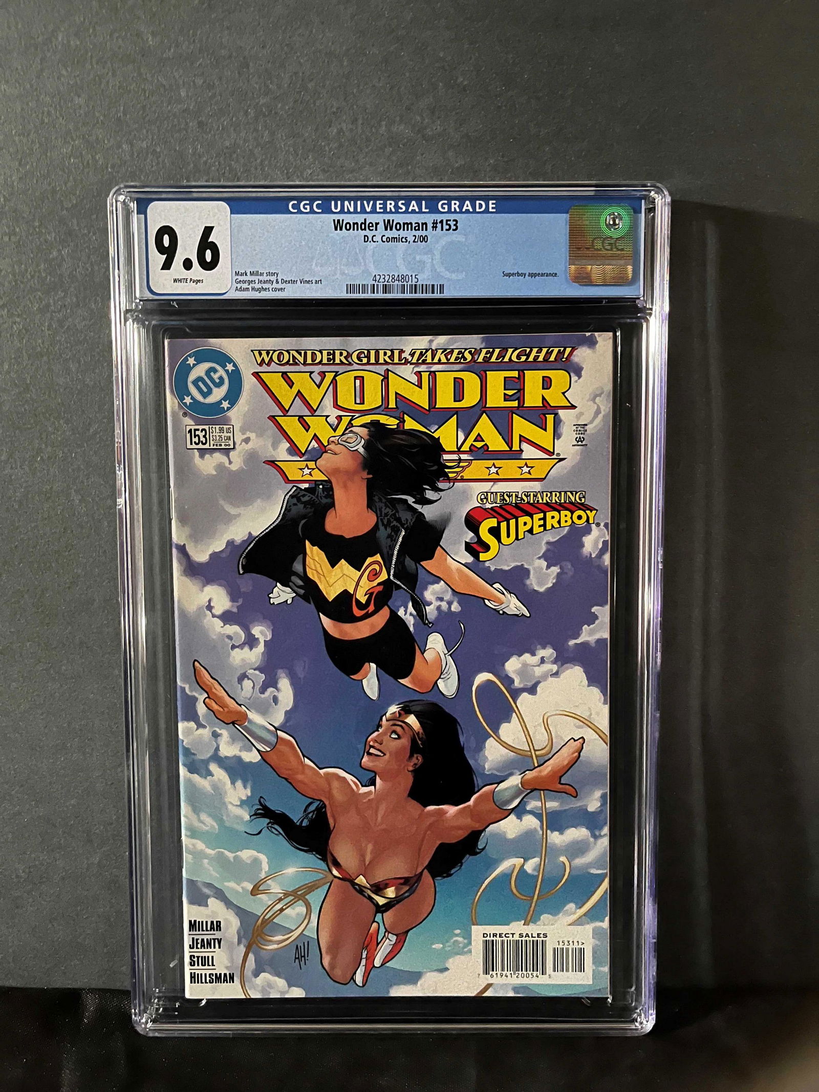 Wonder Woman 153 CGC 9.6 Adam Hughes Art: We are a Veteran Owned and Operated Auction House. All Shipping and handling is done is house. We are now accepting consignments! Happy Bidding!
