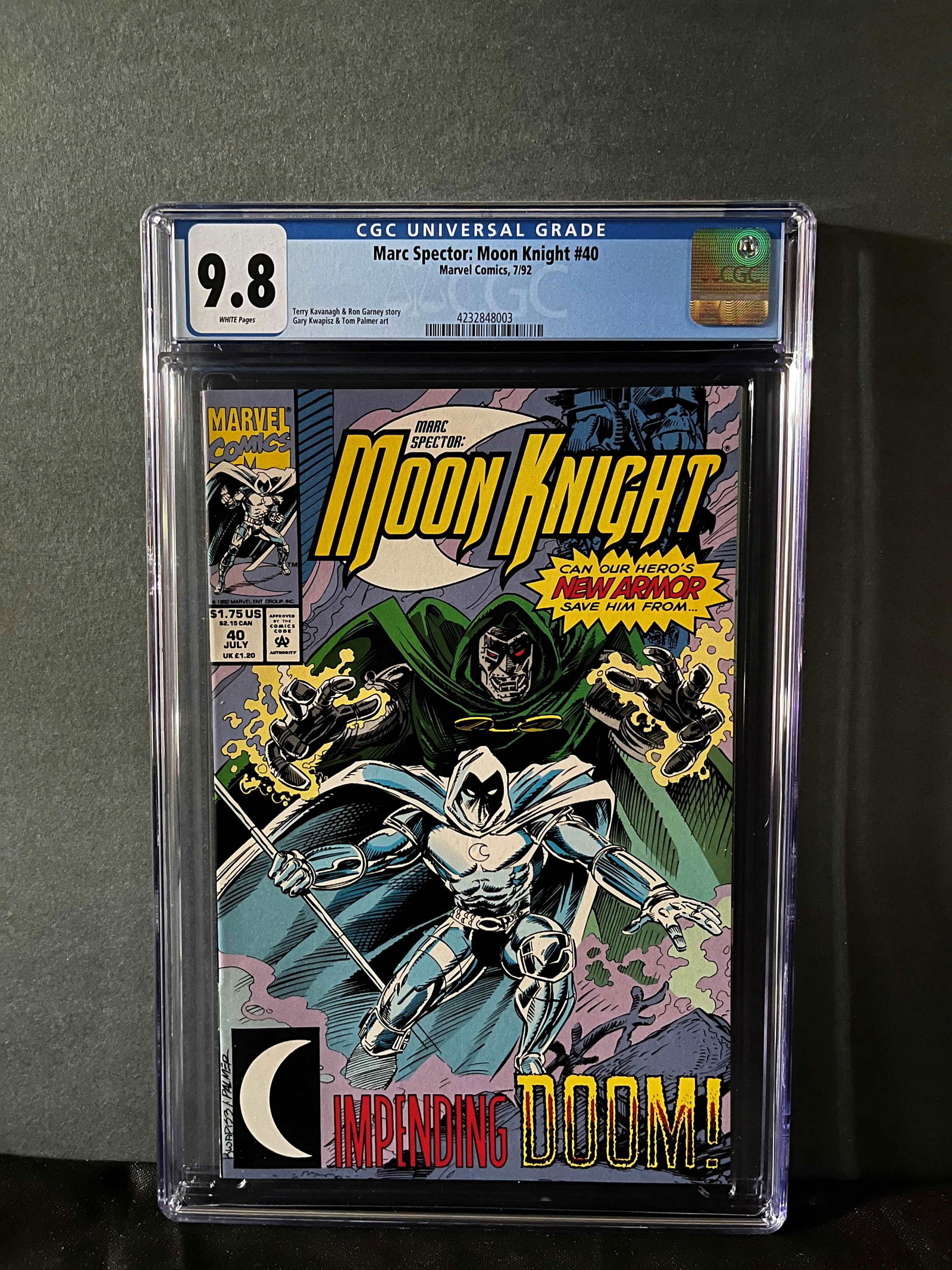 Moon Knight 40 CGC 9.8 Dr. Doom App (1 of 1)