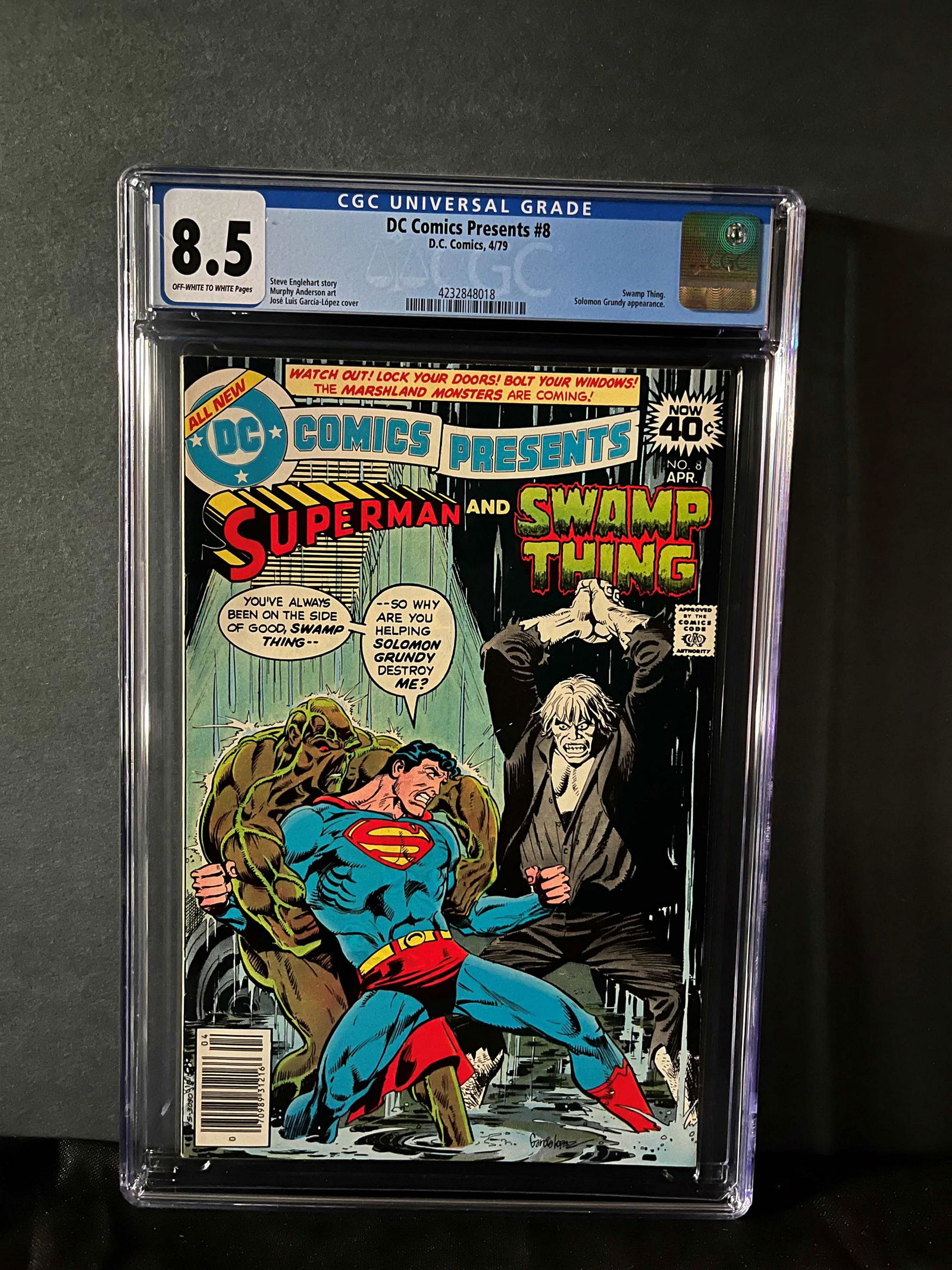 DC Comics Presents 8 CGC 8.5 (1 of 1)