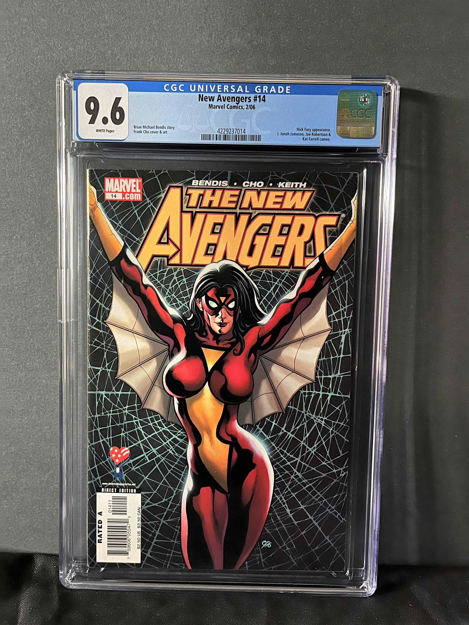 New Avengers 14 CGC 9.6 (1 of 1)