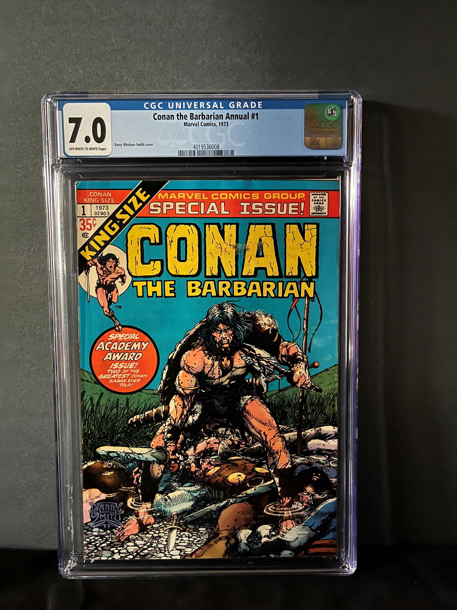 Conan the Barbarian Annual 1 CGC 7.0 (1 of 1)