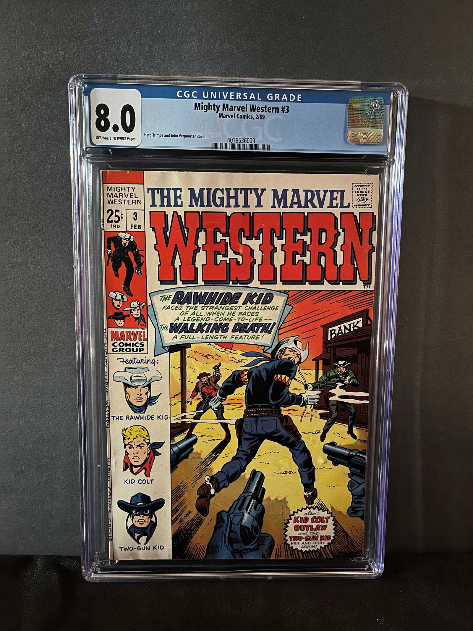 Mighty Marvel Western 3 CGC 8.0 (1 of 1)