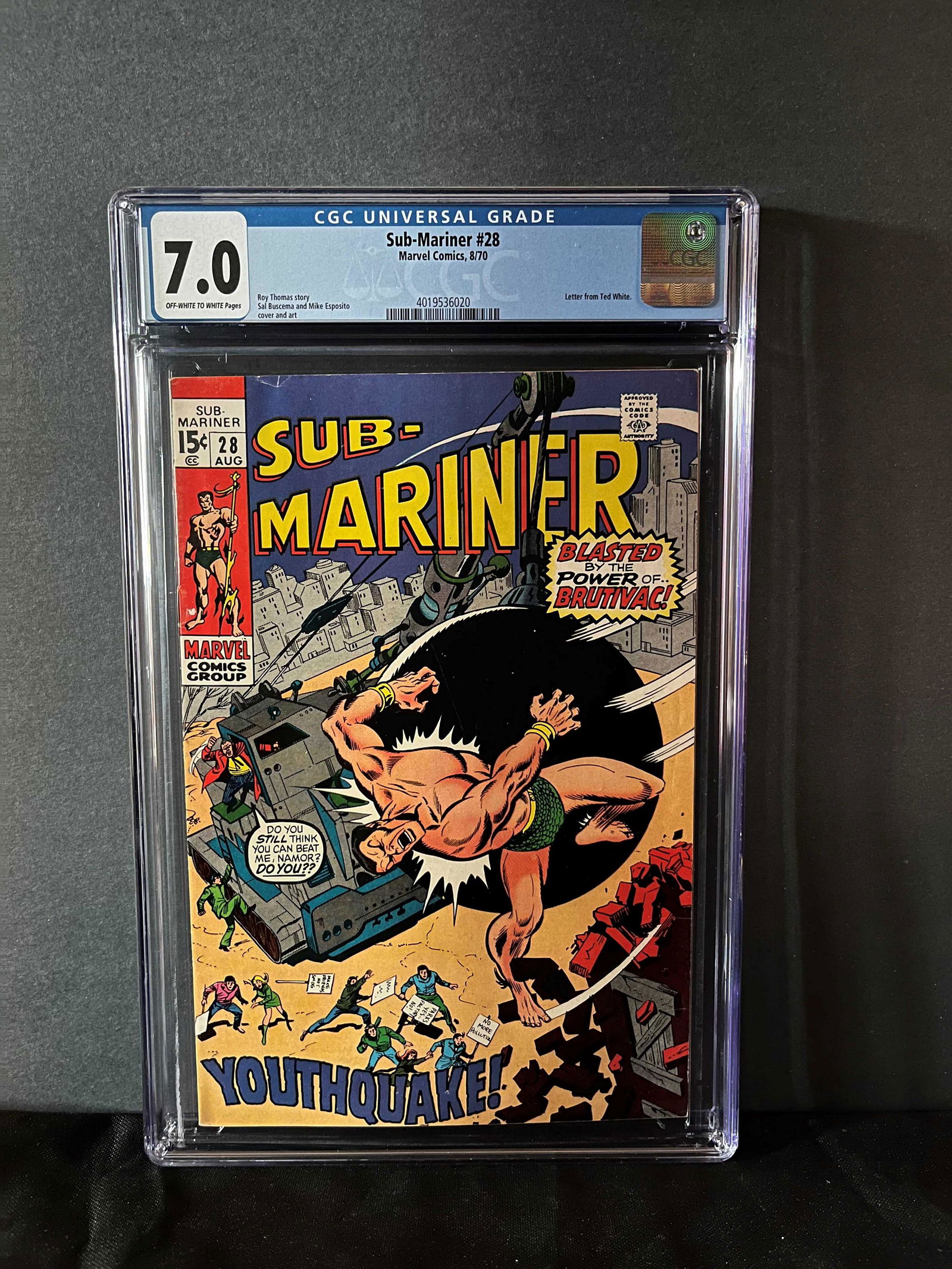 Sub Mariner 28 CGC 7.0 (1 of 1)