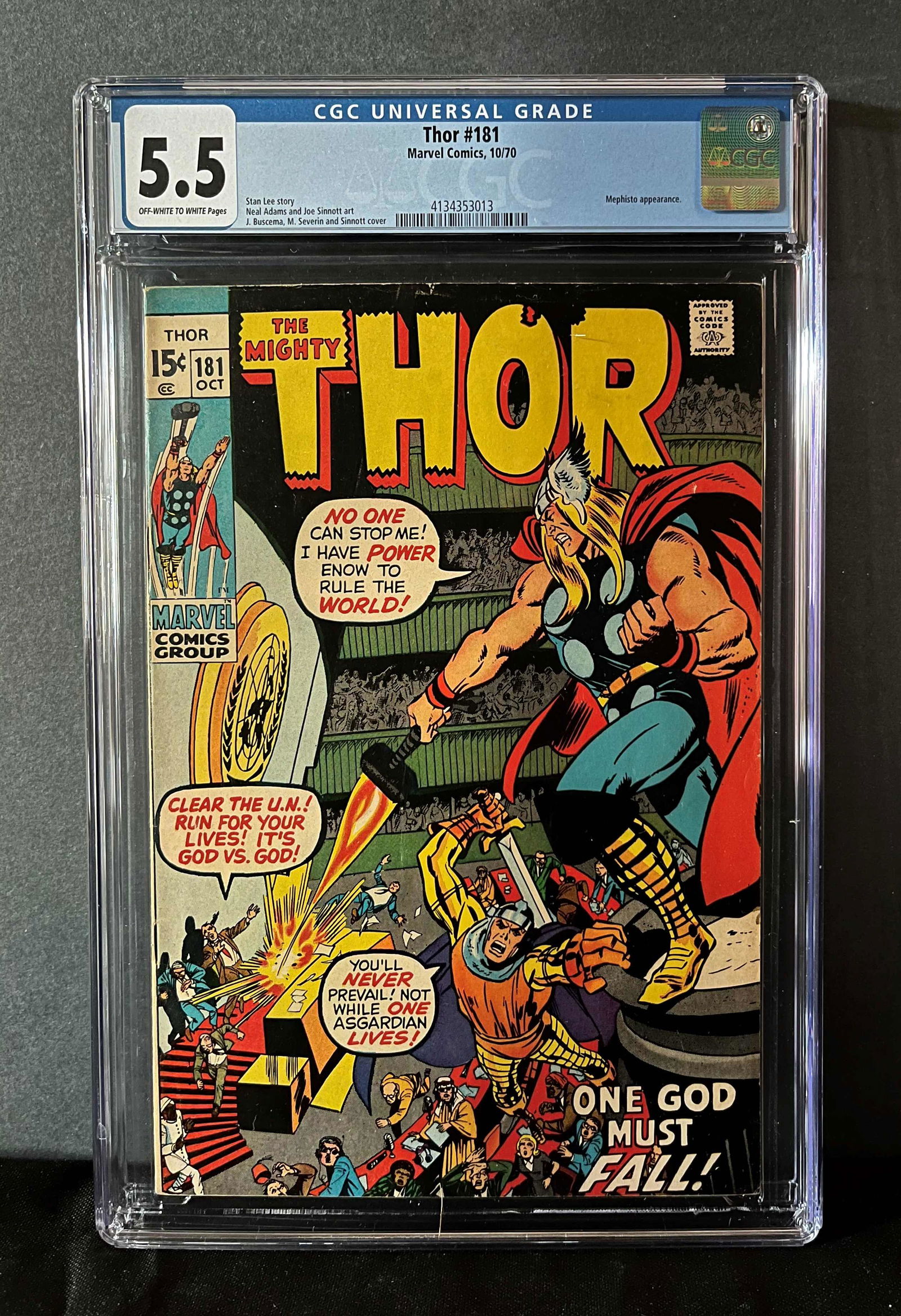 Thor 181 CGC 5.5 (1 of 1)