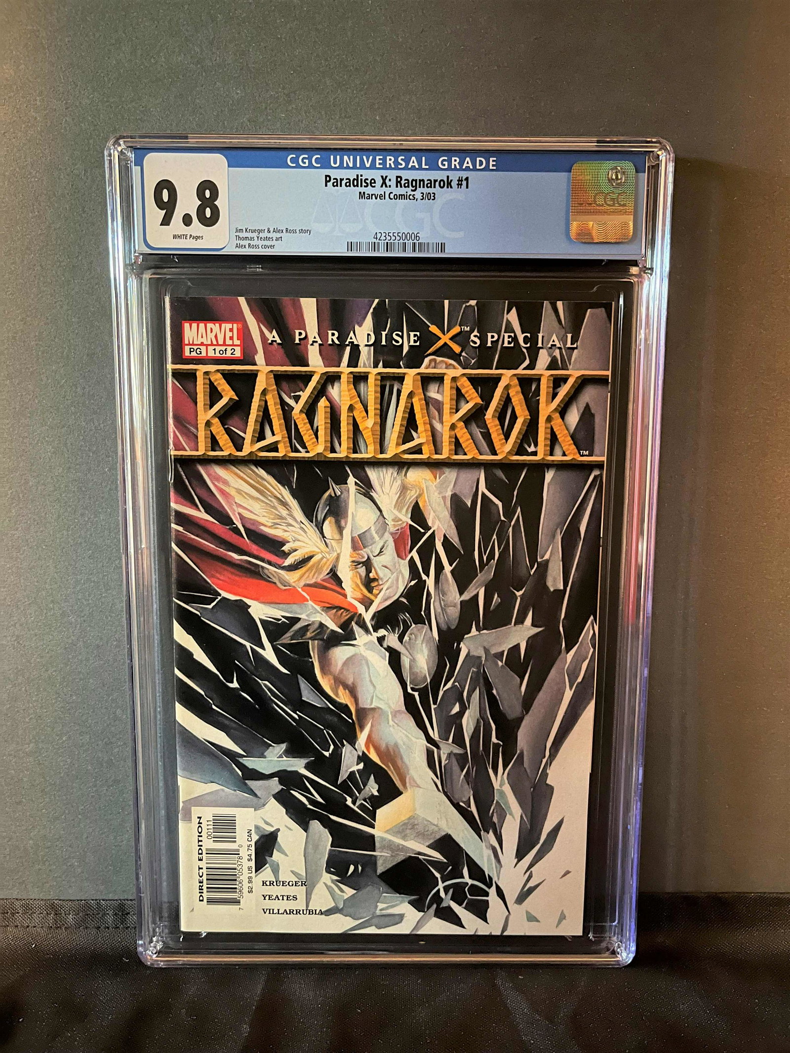 Paradise X Ragnorok 1 CGC 9.8 (1 of 1)
