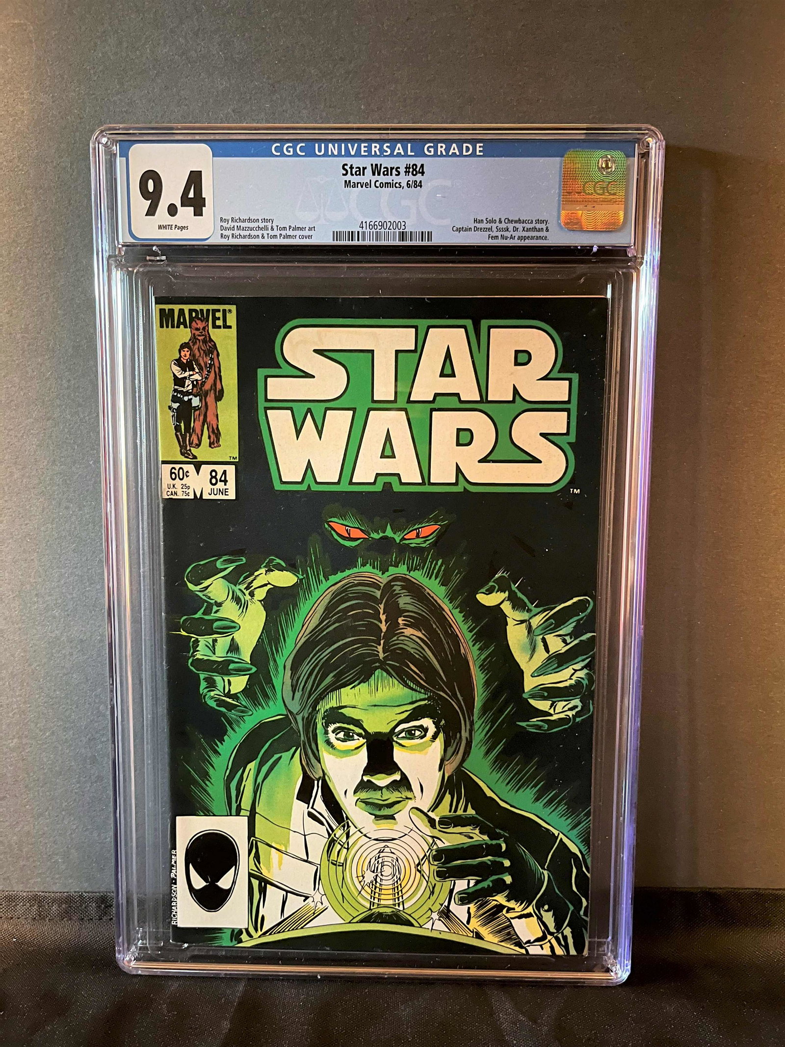 Star Wars 84 CGC 9.4 Han Solo Story (1 of 1)
