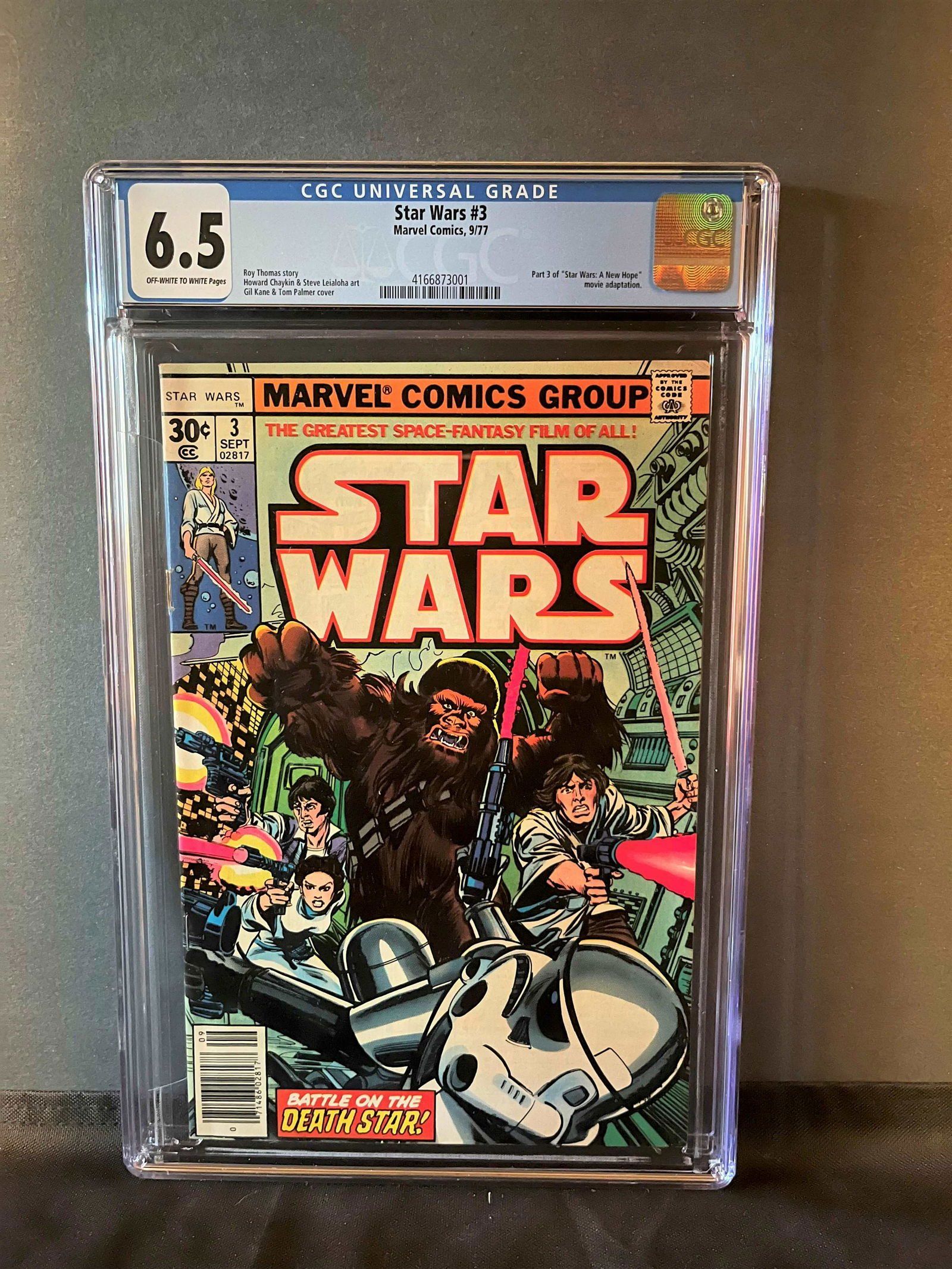 Star Wars 3 CGC 6.5 New Hope Movie Adaption (1 of 1)