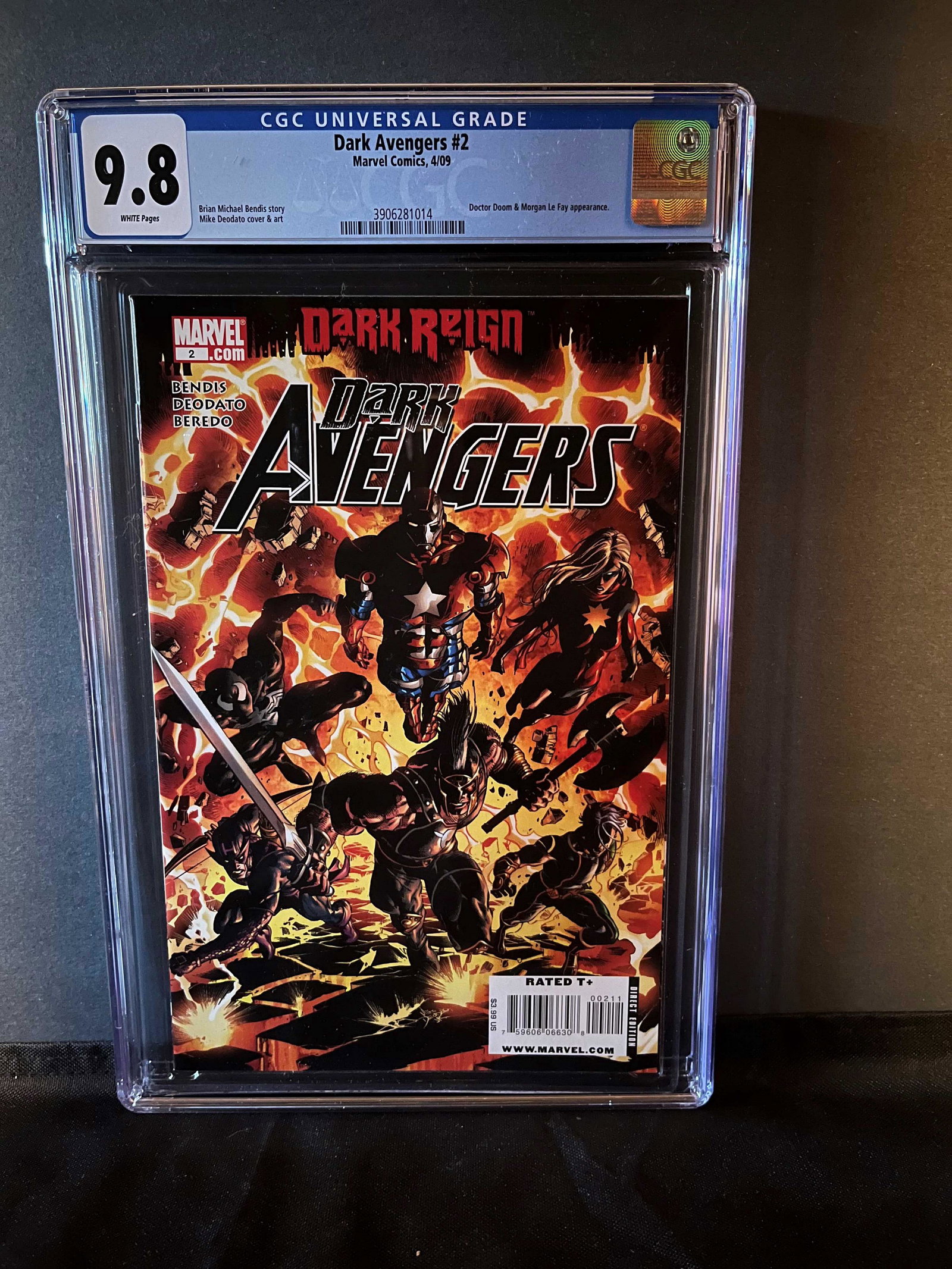 Dark Avengers 2 CGC 9.8 Dark Reign Story (1 of 1)