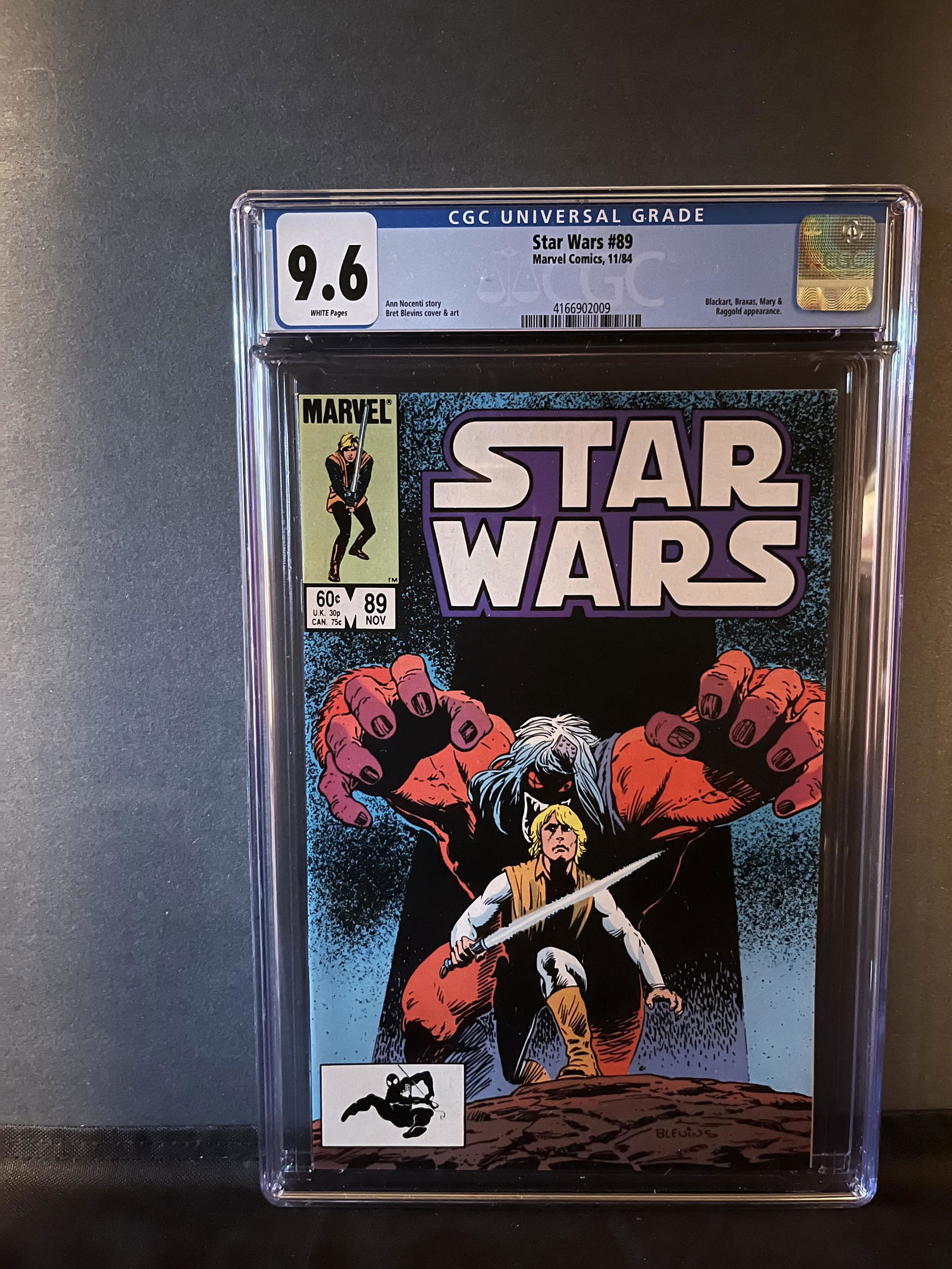 Star Wars 89 CGC 9.6 Marvel 1st Series (1 of 1)