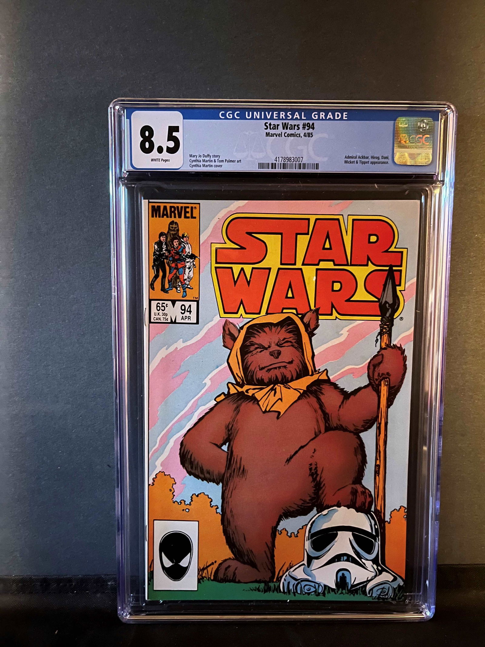 Star Wars 94 CGC 8.5 Classic Cover (1 of 1)