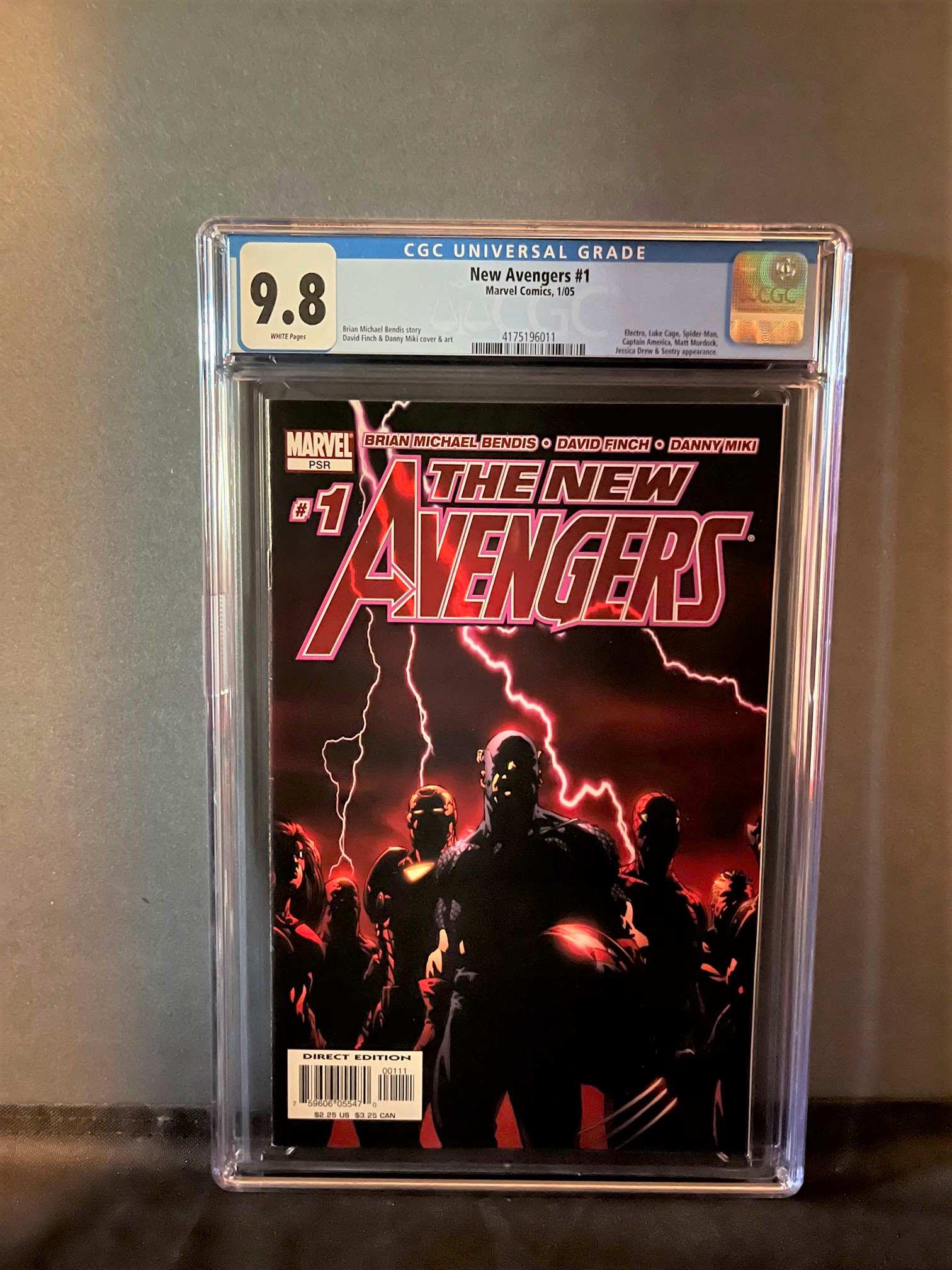New Avengers 1 CGC 9.8 (1 of 1)