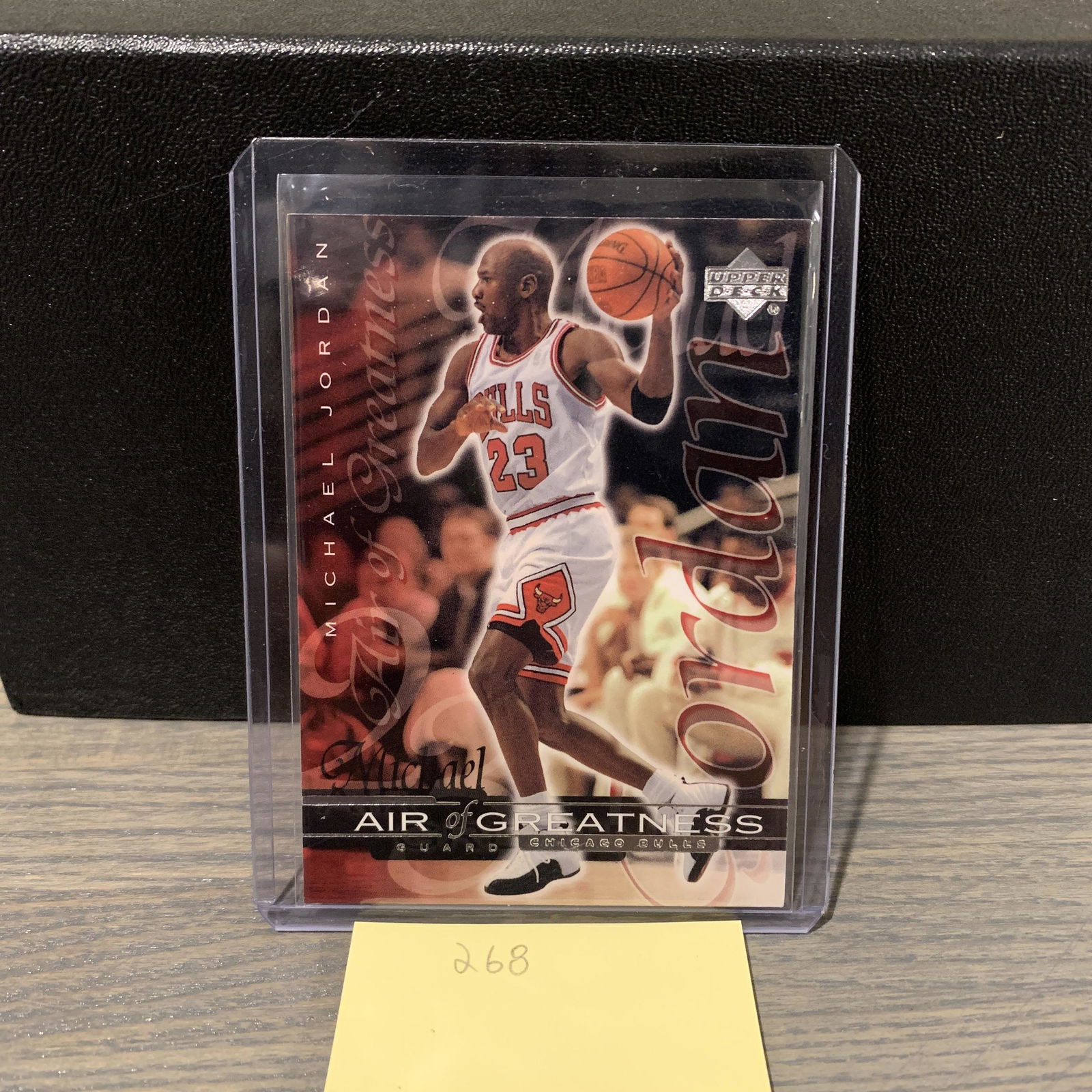 Michael Jordan Basketball Card: Michael Jordan Air of Greatness #143 Basketball Card. Upper Deck. See photos for condition. Now accepting Consignments!