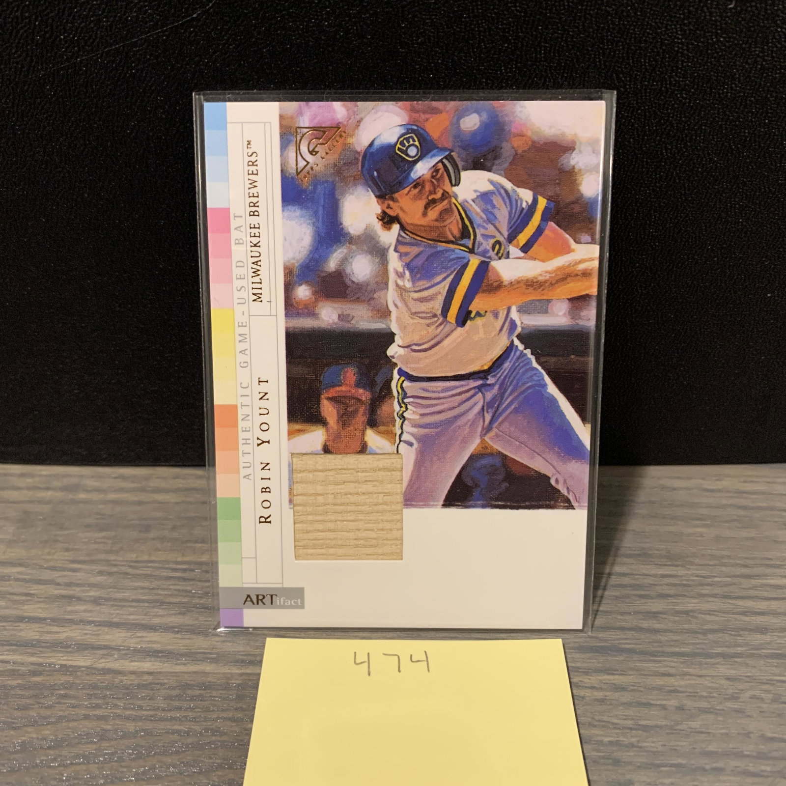 Robin Yount Bat Baseball Card: Robin Yount Game used Bat Baseball #ARRY Topps. See photos for condition. Now accepting Consignments!