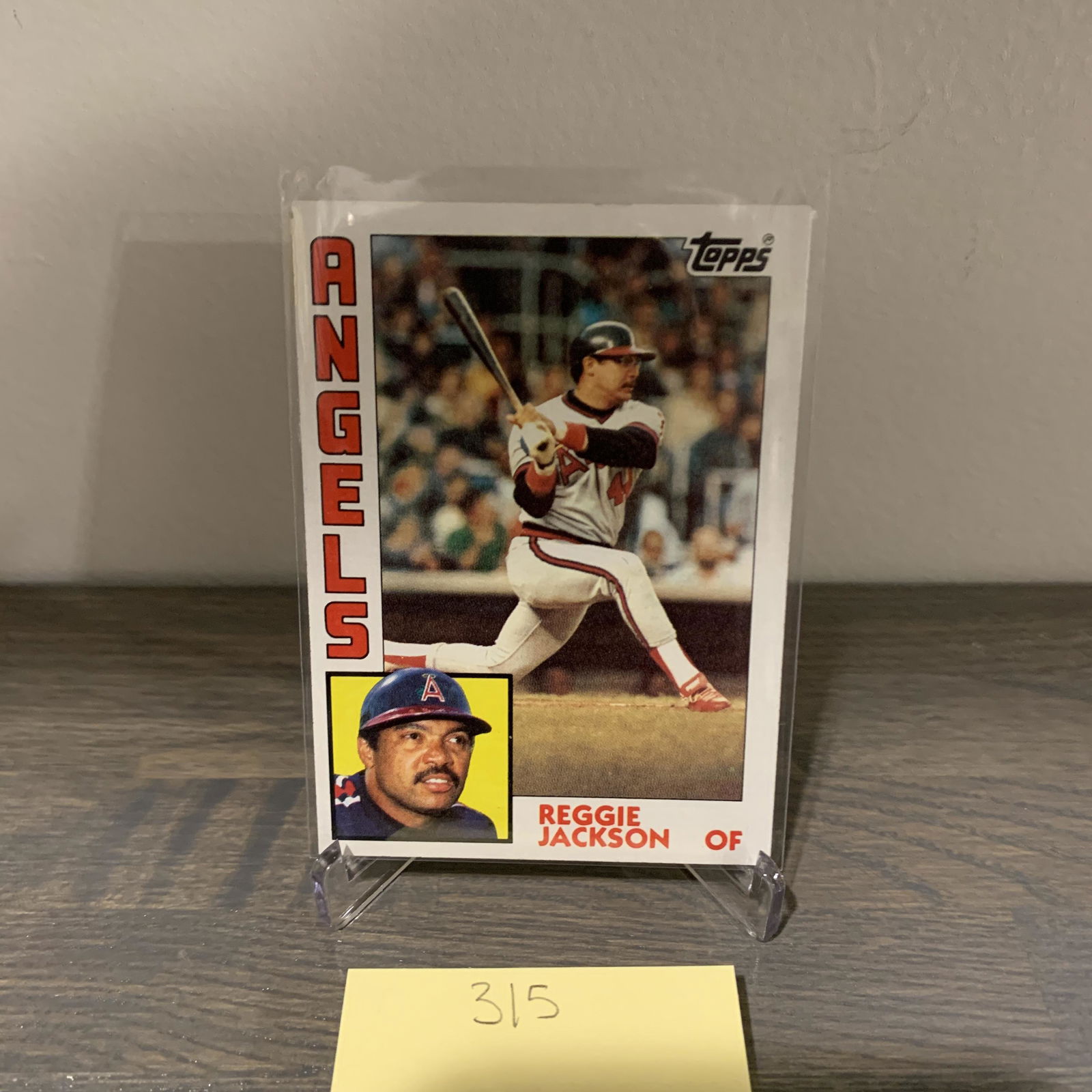 Reggie Jackson Baseball card (1 of 2)