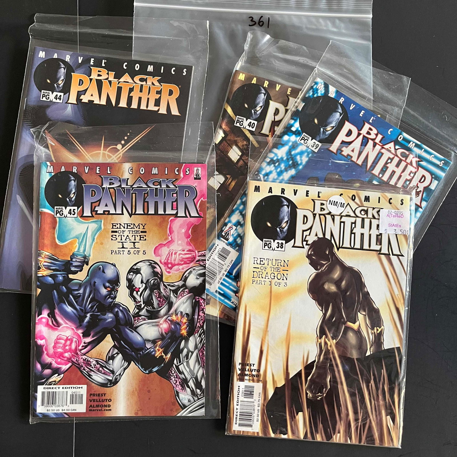 Black Panther Comic Lot (1 of 1)