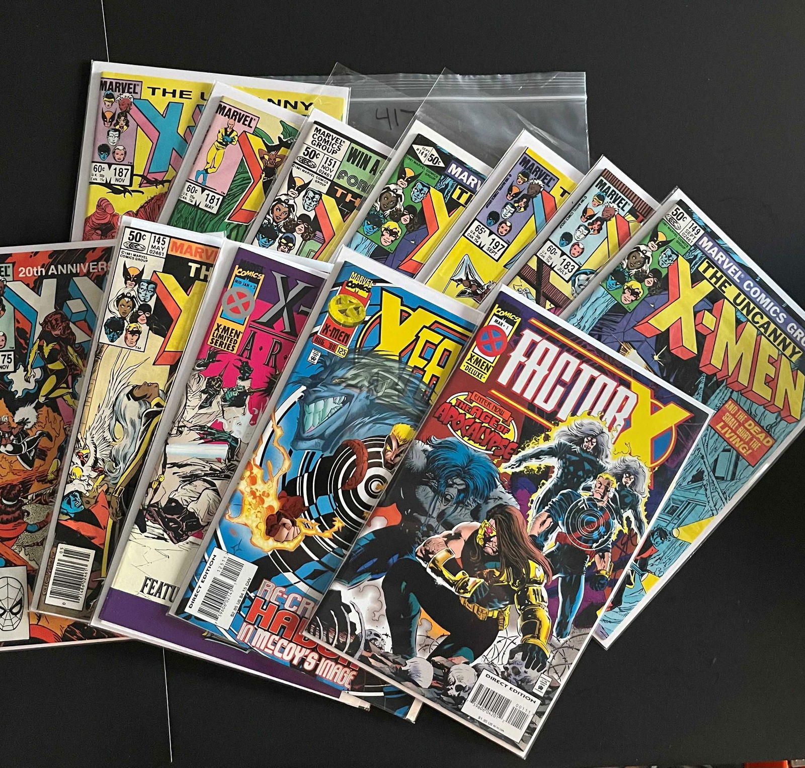 X-men & X-men Related Lot (1 of 2)